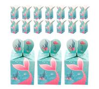 Zerodeko 50pcs Paper Candy Boxes for Small Goodies and Candies, Lightweight Wear Resistant Paper Packaging, for Easter Party and Party Wrapping