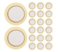 Zerodeko 50pcs Piezo Buzzer Discs Acoustic Pickup Transducer for Sound Vibration Detection Compact Piezoelectric Elements for Home Appliances and DIY Electronics