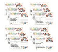 Zerodeko 50pcs Reward Cards for Teachers and Parents Classroom Behavior Encouragement Cards Motivational Postcards Good Conduct Incentive Notes for Elementary School Use