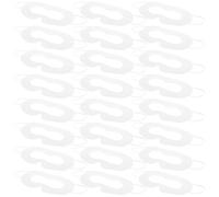 Zerodeko 50pcs Vr Sweat Absorption Mask Eye Pads for Vr Headset Breathable Non-woven Fabric Liner with Universal Fit Sweat and Dust Barrier