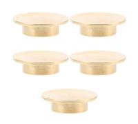 Zerodeko 5pcs 12x18x5mm Alloy Rotary Bearing Shaft for Nail Art Craft, High-speed Metal Spinner for 3d Nail Charms and DIY Jewelry Accessories