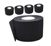 Zerodeko 5pcs Disposable Hairdressing Neck Strips Stretchy Breathable Paper Wraps for Barbers Salons Professional Hair Protection and Clean Neck Covering for Haircut Coloring Perming