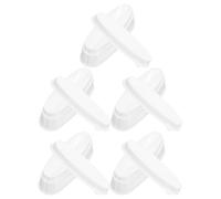 Zerodeko 5pcs French Manicure Dip Powder Tray Set - Nail Dipping Powder Container Mold for Manicure Art, Tip Dipping Storage Case for Nail Tech Use