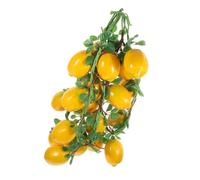 Zerodeko 5Pcs Lifelike Artificial Lemon String Hanging Decoration, Simulation Lemon Models for Farmhouse, Kitchen, Garden, Wall Ornament, Home Party Décor