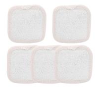 Zerodeko 5pcs Loofah Exfoliating Body Scrubber Bath Loofah Sponge Easy to Grip Removing Dead Skin Beige Bath Shower