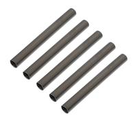 Zerodeko 5PCS Metal Manicure Pen Caps Lightproof Nail Brush Covers Extension Caps Inner Protective Sealed Design for Nail Art Pen Storage and Longevity