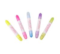 Zerodeko 5pcs Nail Polish Remover Pen Correction Pencil for Manicure Nail Art Edge Cleaning at Home and Professional Use Red Yellow Blue Purple