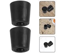 Zerodeko 5pcs Non-Skid Rubber Door Stop Wedges with Kick Down Function Protective Tall Door Holder Wedges for Home and Office