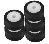 Zerodeko 5pcs Pinch Rollers for Audio Tape Recorder Premium Plastic Practical Repair for Personal Stereo Portable Music Player