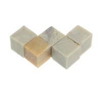 Zerodeko 5pcs Qingtian Stone Seal Set for Chinese Stamp Carving with Fine Texture and Smooth Surface, for Calligraphy Practice and Artistic Tool Use