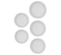 Zerodeko 5pcs Round Silicone Piggy Bank Stopper Saving Box Plug Cover Rubber Seal Bottom Stopper for DIY Crafts Coin Bank