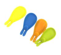 Zerodeko 5pcs Silicone Rabbit Wine Glass Markers Non-slip Creative Glass Identifier Charms for Party and Gathering Festive Fun Random Color