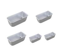 Zerodeko 5pcs Toast Molds Made of Aluminum Alloy Non-Stick Baking Pans for Toast and Desserts Heat Resistant and Not Easy to Deform Suitable for Home and Bakery Use