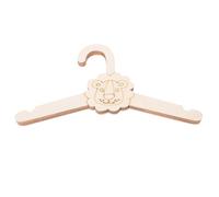 Zerodeko 5pcs Wooden Lion Hangers Jungle Animals Boys and Girls Hangers for Closet Storage Organizers