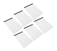 Zerodeko 6 Books A5 Notepad Portable Notebook Planning Handbook 8.25x5.50x0.20in Paper Tear-off Pages Personalizing Work Monthly Plan for Office Workers and Travelers