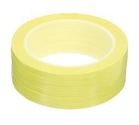 Zerodeko 6 Rolls Floral Stem Wrap Tape for Bouquet Stem Wrapping and DIY Flower Arrangement, Pet Material, Convenient for Florist Arts and Packaging Random Color