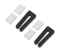 Zerodeko 6 Sets Ceiling Fan Balancer Kit 5g Metal Weights Plastic Clips Fan Balance Weight Clips Balancing and Repair