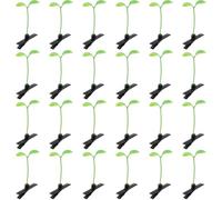 Zerodeko 60pcs Sprout Hair Clips for Women, Adorable Bean Sprouts Shape, Strong and Safe Plastic Material, for Creating Your Own Hairstyle Or Matching Accessories