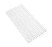 Zerodeko 6pcs Diy Leather Craft Zipper Placement Ruler Acrylic Glue Pad Zipper Alignment Guide Glue Shim Tool Edge Application Spacer Shim