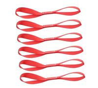 Zerodeko 6pcs Heavy Duty Soft Loop Tie Down Straps Thick Cargo Tie Loops for Motorcycle Atv Utv Trailer Lawn Equipment Transport with Quick Installation and Load Bearing