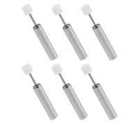 Zerodeko 6pcs Hydraulic Trash Can Dampers for Small Bins Silent Soft-Close Lid Lowerers with Noise Reduction Stable Hydraulic Mechanism Space-efficient Design for Kitchen and Office Use