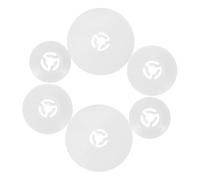 Zerodeko 6pcs Sewing Machine Covers Spool Pin Covers Plastic Sewing Machine Spool Pin Cap Replacement Set with Small, Medium, Large Sizes Compatible for Home and Commercial Use