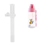 Zerodeko 6pcs Silicone Replacement Straws for Water Bottles, Reusable White Straw Nozzles with Bite Valve, Soft Material to Avoid Hurting Lips, for Hydration Bladder and Backpack Water