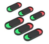 Zerodeko 6pcs Sliding Vacant Occupied Door Signs Self-adhesive Privacy Indicators for Office Meeting Restroom Hotel Dormitory with Clear Color Coding and Modern Design