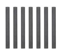 Zerodeko 7pcs Graphite Carbon Rods Conductive Electrode Bars with High Purity Conductivity and Dense Uniform Structure for High Temperature Laboratories and Laboratory Experiments
