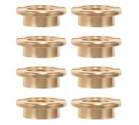 Zerodeko 8 Pcs Quartz Clock Movement Nuts 4mm round Head Replacement Screw Nuts for Battery Operated Clock Mechanism Repair