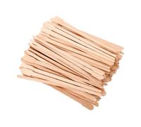Zerodeko 800pcs Wooden Waxing Sticks for Hard Wax Oval Small Wax Applicators for Nose Eyebrow Lip and Body Hair Removal for Home and Salon Use