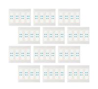 Zerodeko 80pcs Face Lifting Tape Invisible Waterproof Pvc Patches for V-shaped Face and Skin Tightening, White Eye Lift Tape for Double Chin Reduction and Facial Contouring