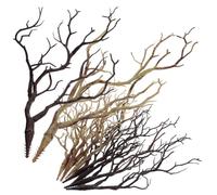 Zerodeko 8pcs Artificial Antler Tree Branches Plastic Decorative Plant Twigs for Flower Arrangement with Realistic Shape, Never Wither, for Wedding and Evening Party Decoration