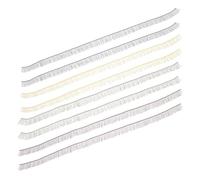 Zerodeko 8pcs Doll False Eyelashes Made of Nylon with Adjustable Design for Versatile Styling Options Doll Eyelash Strips for Crafts and DIY