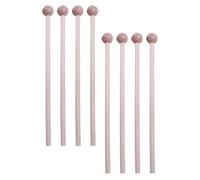 Zerodeko 8pcs Wooden Drumsticks Percussion Mallets for Beginners and Boys and Girls, Drum Practice Tools Beautiful Sound, Musical Instrument Accessories for Learning