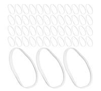 Zerodeko 900pcs Small Elastic Hair Bands for Hair with Transparency Elastic Band and Strong Plastic Material, Lightweight and Travel Friendly, for Everyday Hairstyles the Go Use