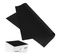 Zerodeko Absorbent Dryer Top Cover and Washer Protector Mat for Laundry Room Use, Nonslip Black Diatomaceous Earth Material Prevents Particle Accumulation, Simple Elegant Design Fits