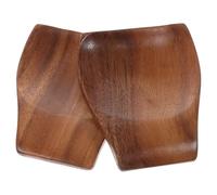 Zerodeko Acacia Wood Spoon Rest 2pcs Stove Top Spoon Rest Wooden Spoon Holder Rustic Farmhouse Spatula Tong Rest for Stovetop Kitchen Counter Top Kitchen Utensils Rest
