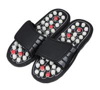 Zerodeko Acupressure Foot Massager Slippers with Rubber Material, Soft and Comfortable Design, Universal Fit for Indoor Relaxation and Reflexology Therapy, Simple and Fashionable Style