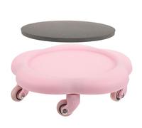 Zerodeko Adjustable Angle Abdominal Disc for Muscle Building with Multi-point Gravity Distribution, Pp Pvc Metal Material Fitness Sliding Disc Supports Front, Back, Lateral and Rotational