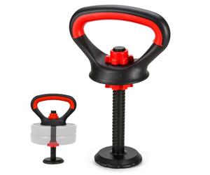 Zerodeko Adjustable Kettlebell Grip and Versatile Conversion with Stable Base Design, Please help me to split the title into complete phrases and classify each phrase into one of