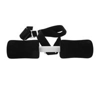 Zerodeko Adjustable Sit-up Device for Abdominal Exercise with Steel Frame and Nylon Webbing, Easy to Operate Belly Fitness Equipment Suitable for Home Exercise Settings and Workout Routines