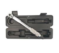 Zerodeko Adjustable Torque Wrench and Reversible Ratcheting Head Steel Construction 1/4 Inch Drive with Preset Torque 5-25nm for Precise Mechanical Repairs