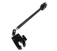 Zerodeko Adjustable Wheelchair Umbrella Holder Clamp Rotatable and Foldable Construction, Metal and Plastic Material, Suitable for Mobility Scooters and Outdoor Use, Easy to Carry