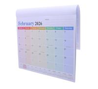 Zerodeko Aesthetic Magnetic Refrigerator Calendar Fridge Magnet Planner From Jan to Jun for Family Management Tear-resistant Paper Easy Organizing and Secure Attachment