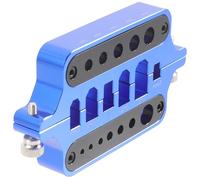 Zerodeko Aluminum Welding Insulate Station for Xt60 Xt90 Connectors, Metal Soldering Workbench with Heat-Resistant Jig, Model Motor Soldering Tool for Rc Projects