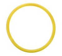 Zerodeko Arm Hoop Mini Weighted Hoop, Pe Yellow 33cm, Exercise for Body Exercise and Work, Enhances Arm Strength, Flexibility and Muscle