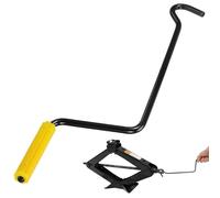 Zerodeko Auto Scissor Lift Jack Handle Replacement, Jack Handle Wrench for Car, Steel Tire Wheel Rod Accessory for Truck, Suv, Trailers