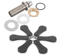 Zerodeko Automatic High-pressure Cup Rinser for Sink, Six-blade Glass Washer without Basin, Commercial and Home Use Bar Glass Cleaner for Kitchen, Ktv, Coffee Shops