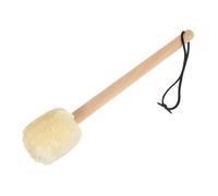 Zerodeko Bass Drum Mallet Handle Percussion Stick for Professionals and Beginners Safe Natural Wood Material Soft Long Head for Bass Sound Music to Enhance Rhythm Skills
